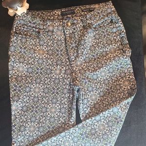 Charter Club paisley pants size 6p
